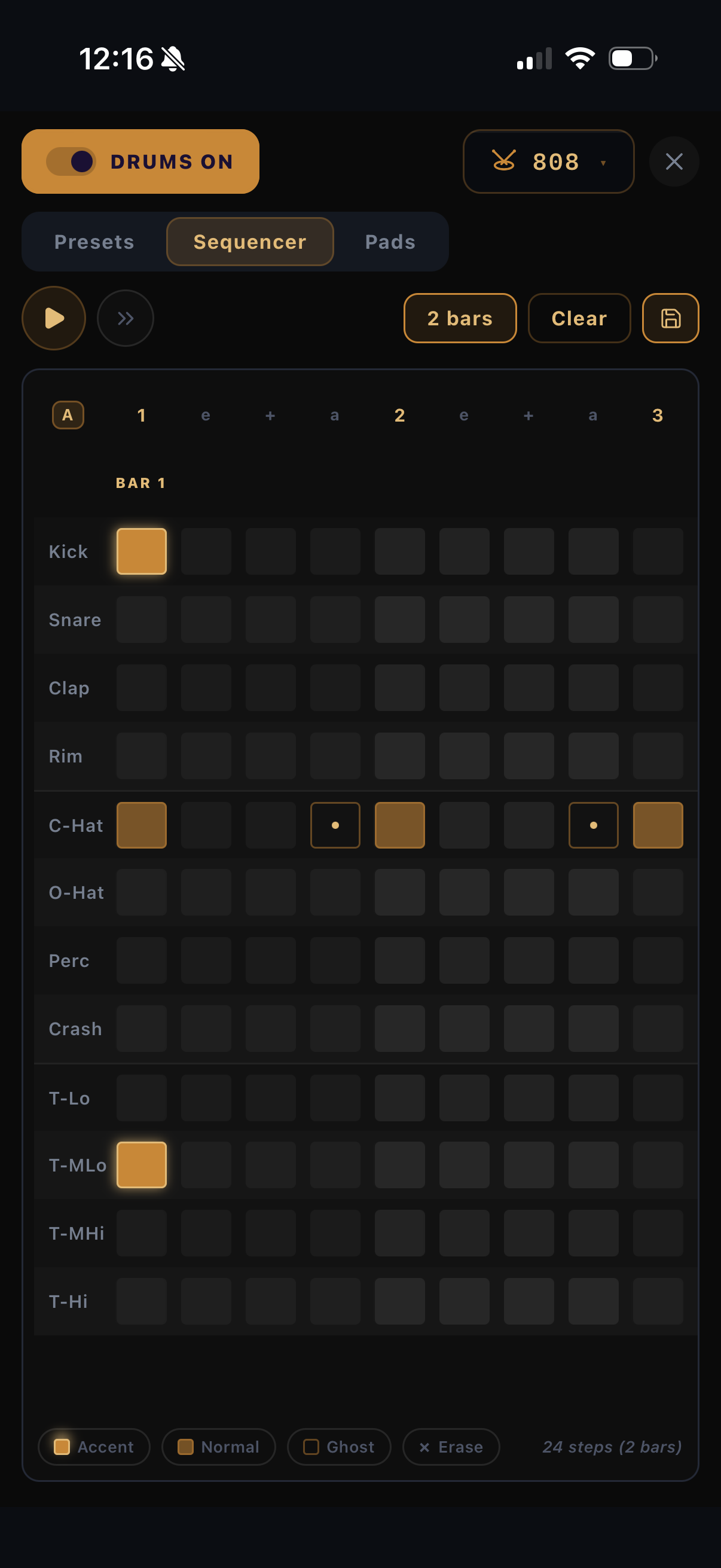 Step sequencer